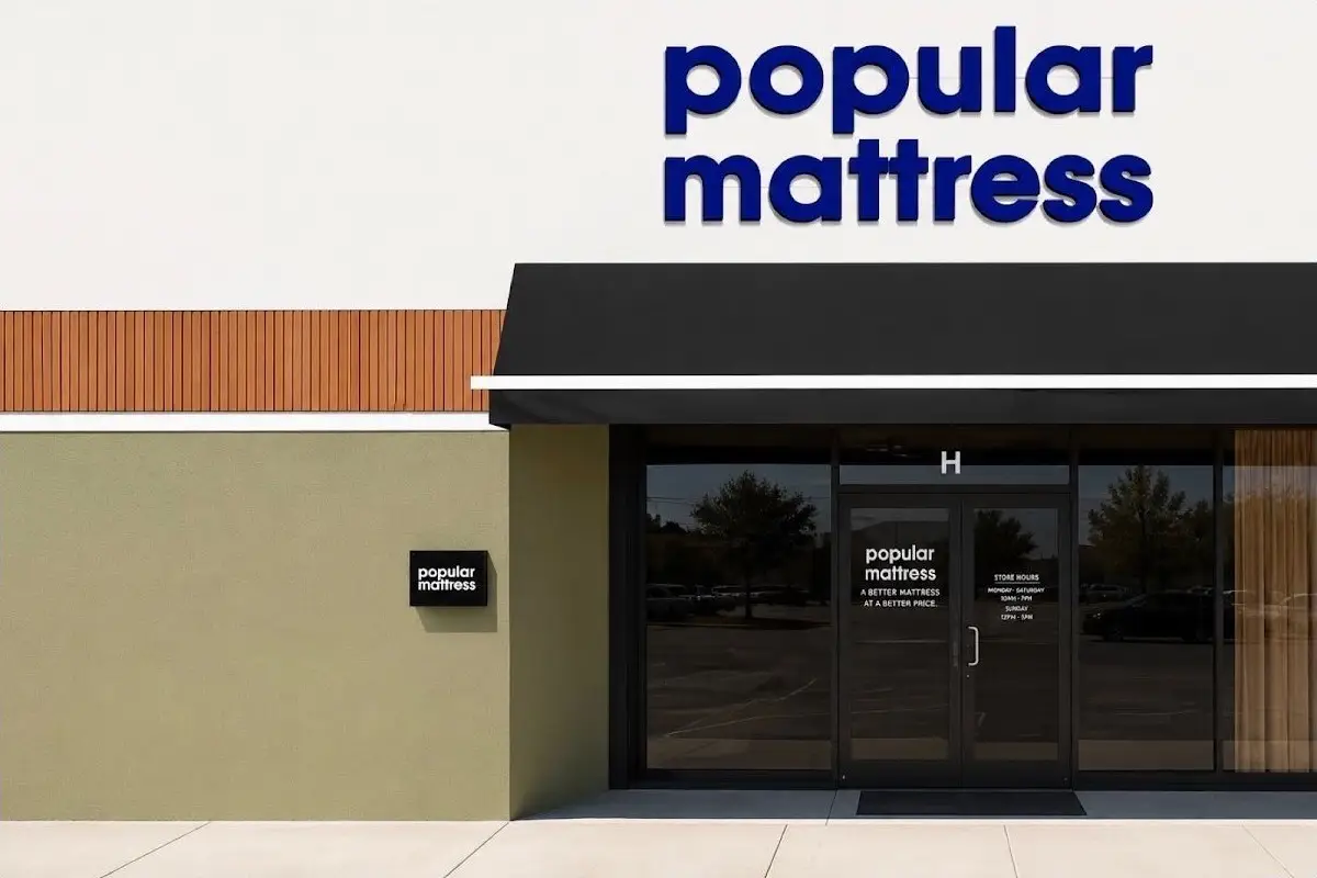 Exterior de Popular Mattress Gateway en 7230 Gateway Blvd E, El Paso, Texas